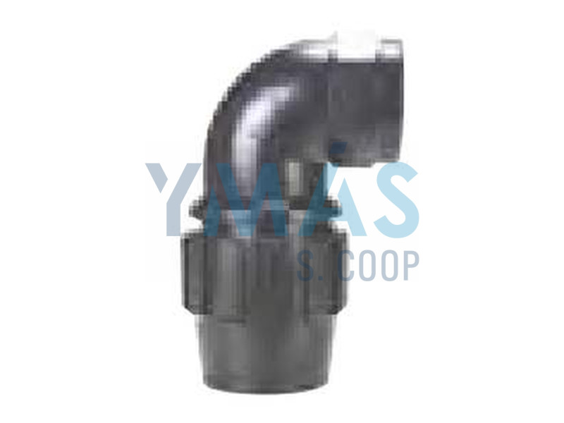 CODO FITTING 90º HEMBRA 40MM 1.1/4" POLIETILENO