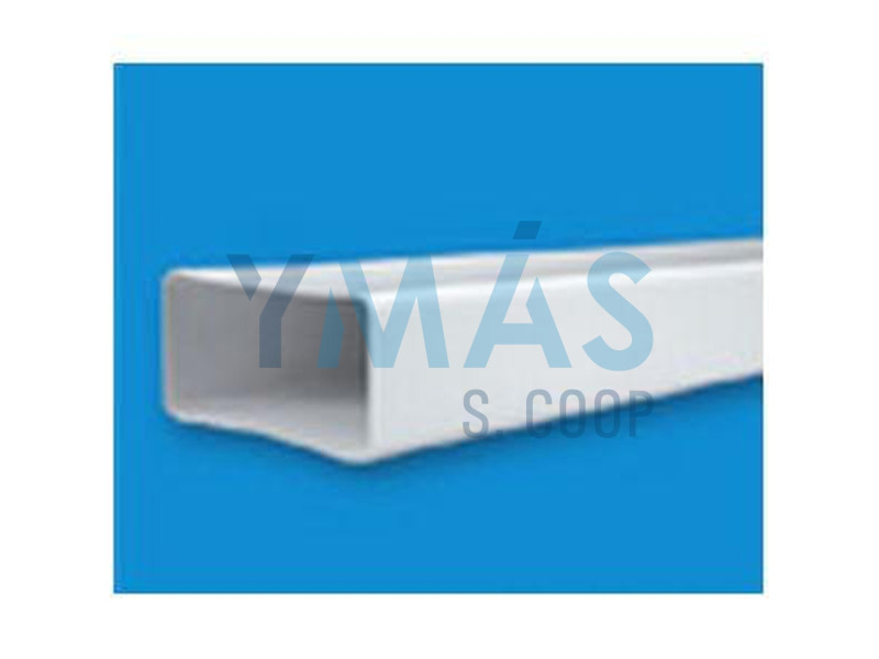 TUBO PVC RECTANGULAR TUBPLA 110 X 55 MM BLANCO
