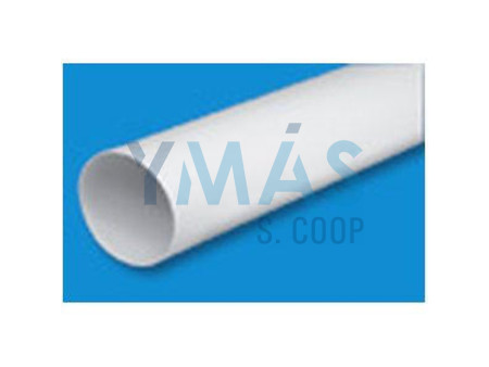 TUBO REDONDO PVC 100MM BLANCO 0605-B