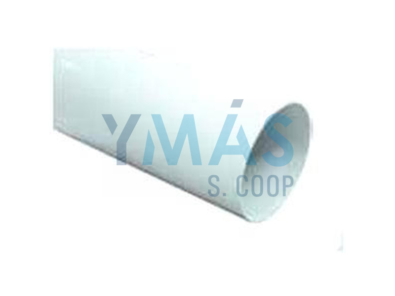 TUBO ALUMINIO 125 X 1000MM LACADO BLANCO ALU STAR 194000