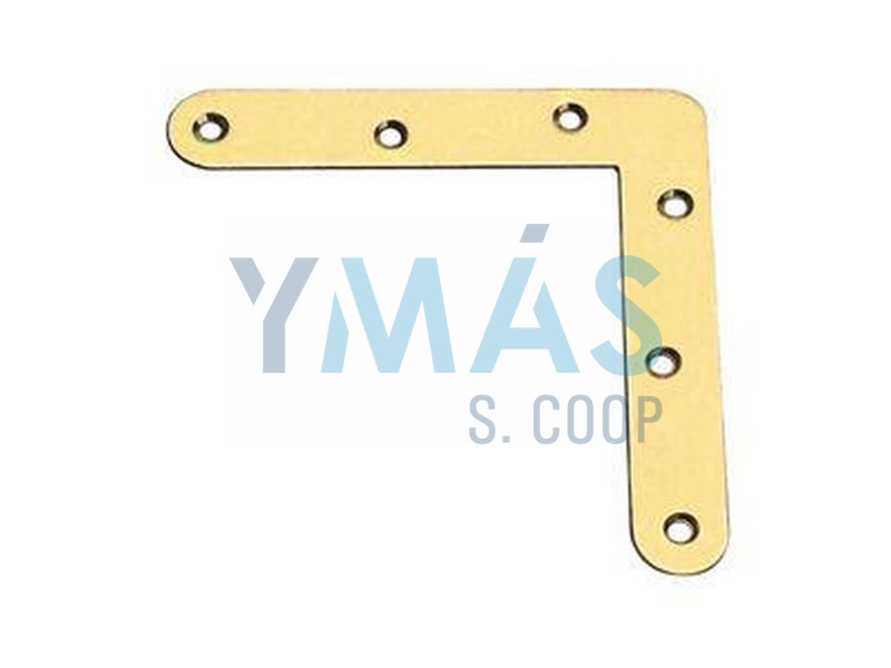 ESCUADRA PLANA Nº2 80 X 80MM BICROMATADA 
