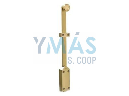 CIERRE-PASADOR LATON BRILLO 300 X 35MM LA ESTRELLA 1418LB                   