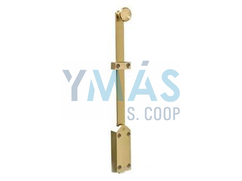 CIERRE-PASADOR LATON BRILLO 300 X 35MM LA ESTRELLA 1418LB                   