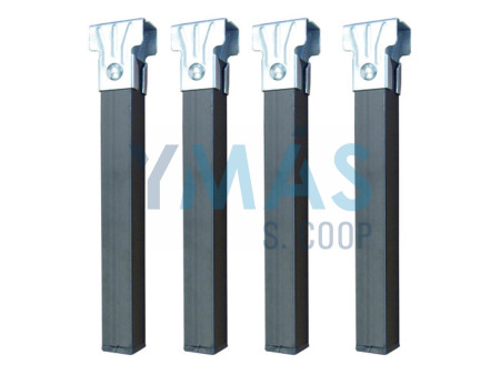 JUEGOS PATAS SOMIER 300x30x30MM NEGRAS