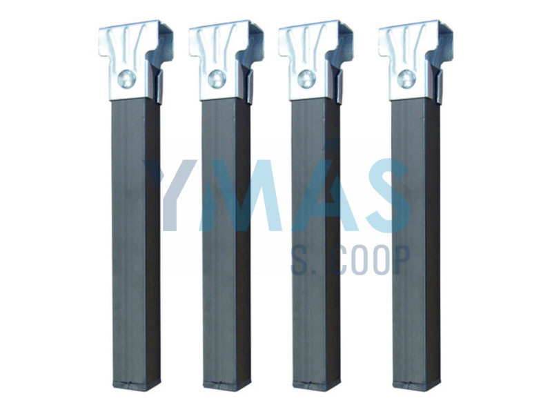 JUEGOS PATAS SOMIER 300x30x30MM NEGRAS
