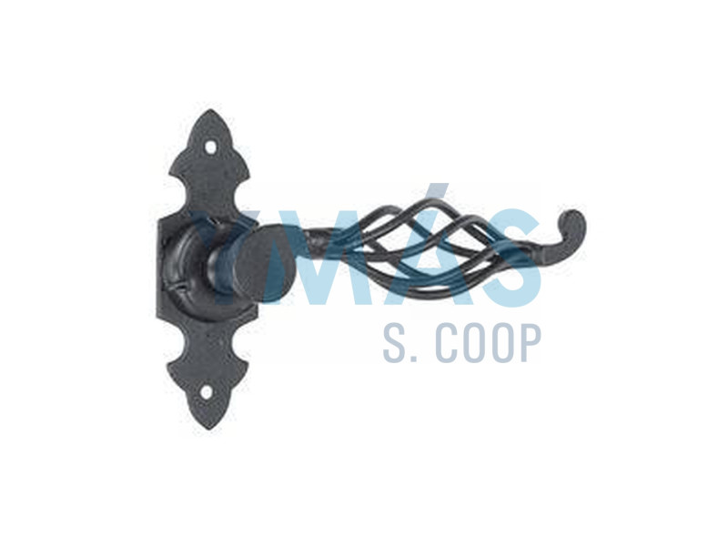 JUEGO MANILLAS FAROLILLO CON PLACA DE 110 X 40MM EL ZORRO 73121                  