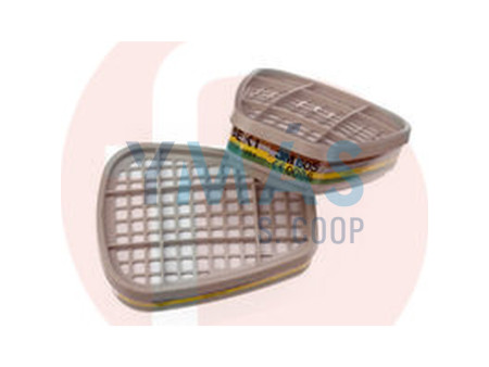 FILTRO QUIMICOS MASCARILLA ABEK1 2 UNIDADES