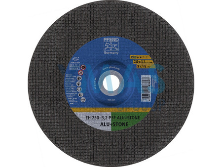 DISCO CORTE ALUMINIO Y PIEDRA 230 X 3,2 X 22,23