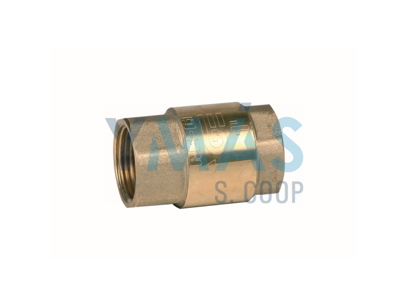 VALVULA RETENCION LATON H/H 1" PN25