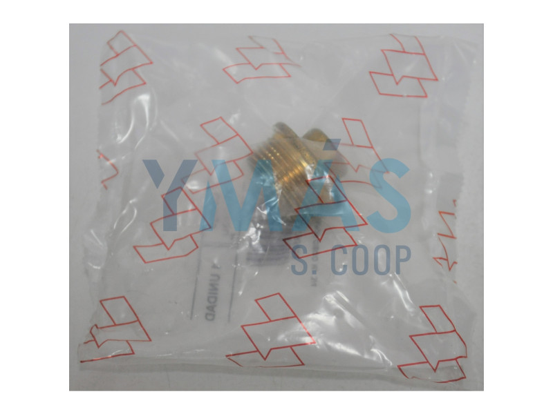 TAPON ROSCA MACHO  3/4" LATON
