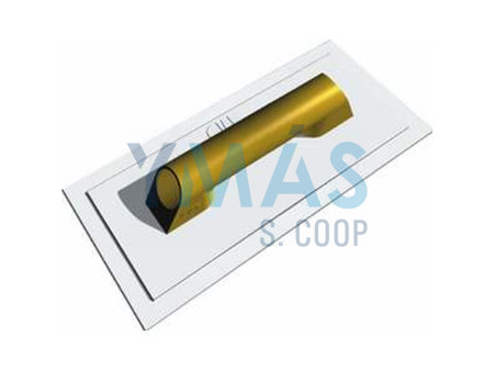 TALOCHA BORDE FLEXIBLE 300 X 140MM