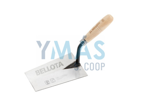 PALETA CUADRADA FORJADA MANGO MADERA