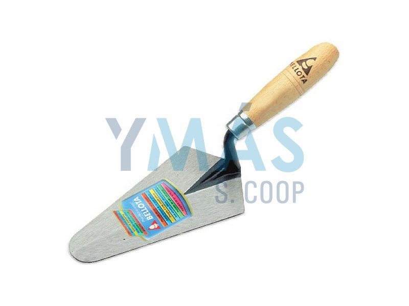 PALETA TRINGULAR FORJADA MANGO MADERA