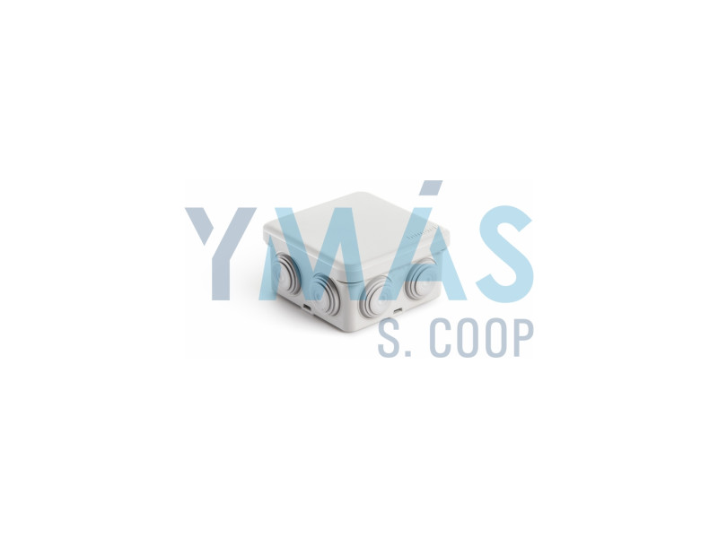 CAJA ESTANCA SUPERFICIE CON CONOS IP 65 85 X 85 X 45MM