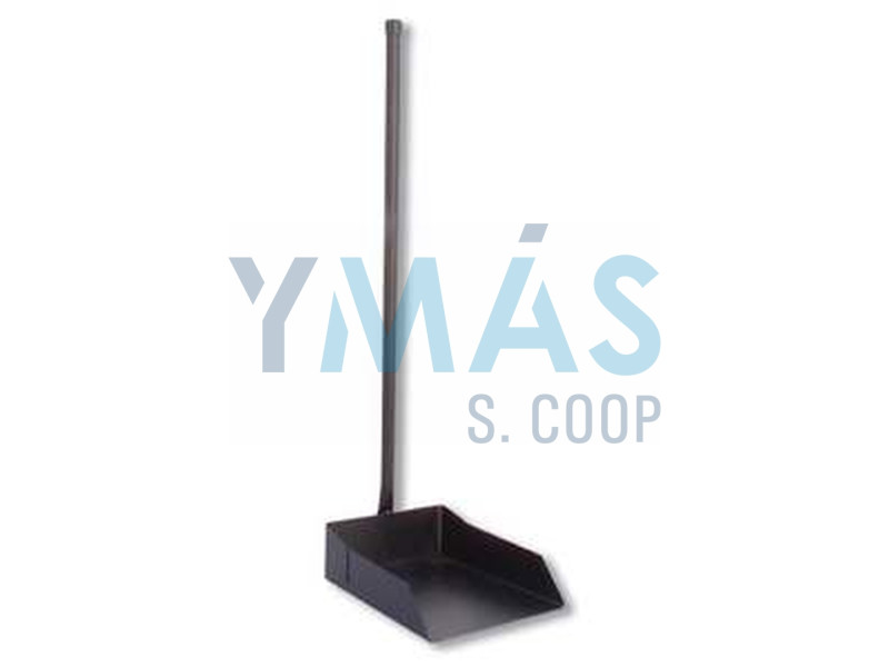RECOGEDOR VERTICAL FORJA PINTADO NEGRO