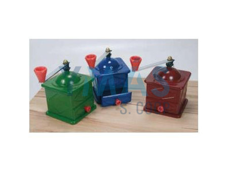MOLINILLO DE CAFE CHAPA VERDE DECORATIVO