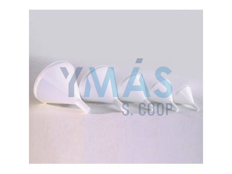 EMBUDO PLASTICO 13CM BLANCO