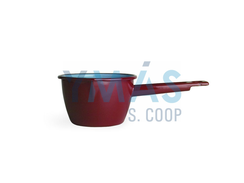 CAZO MANGO Y PICO ACERO VITRIFICADO 16CM CLASICO LA ESTRELLA T-0236