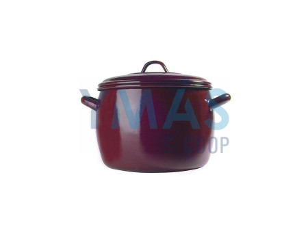 OLLA ABOMBADA CON TAPA 36CM CLASICO LA ESTRELLA T-0163               
