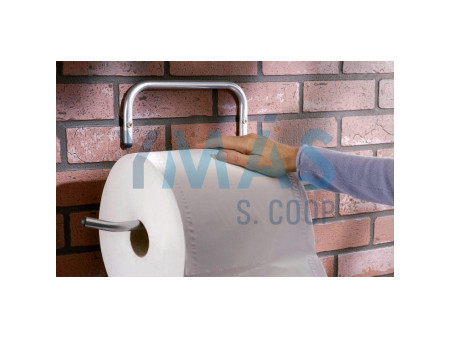 GANCHO PORTABOBINA PARED TALLER MAX.30CM