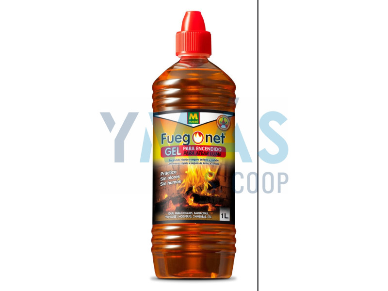 GEL ENCENDIDO BARBACOAS LEÑA CARBON 1L