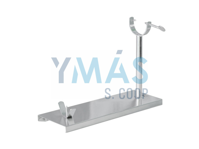 JAMONERO ACERO INOX 50 X 16 X 34CM METALTEX 