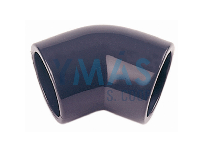 CODO ENCOLAR 45º H-H 25MM PVC PRESION