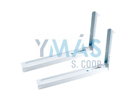 SOPORTE MICROONDAS EXTENSIBLE 40KG BLANCO