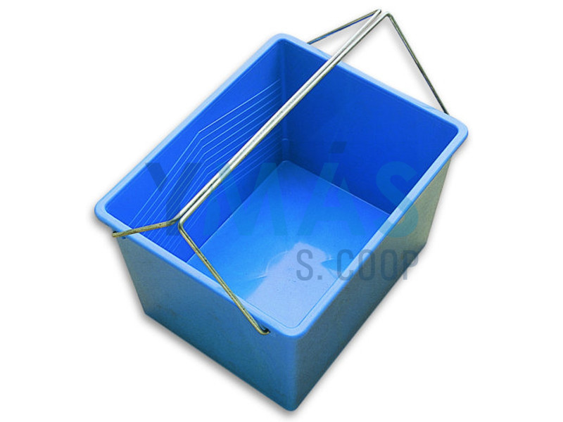CUBETA PINTURA DOBLE ASA METALICA 16L