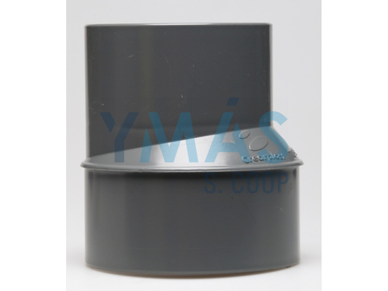 REDUCCION EXCENTRICA MACHO-HEMBRA 50 - 40 PVC EVACUACION
