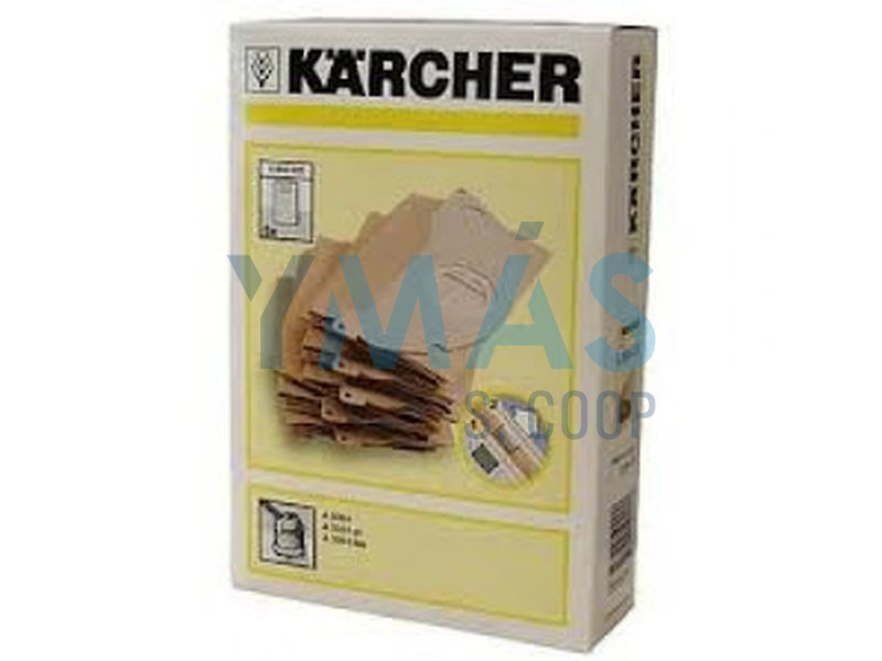 PAQUETE (5 UNS) BOLSA PARA ASPIRADOR WD-2