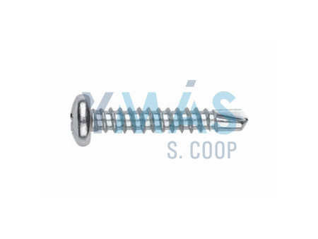 TORNILLO DIN-7504-N AUTOROSCANTE ROSCA-CHAPA 4,8 X 60MM CABEZA PH2 ZINCADO