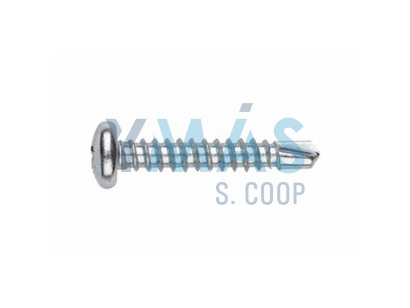 TORNILLO DIN-7504-N AUTOROSCANTE ROSCA-CHAPA 4,8 X 60MM CABEZA PH2 ZINCADO