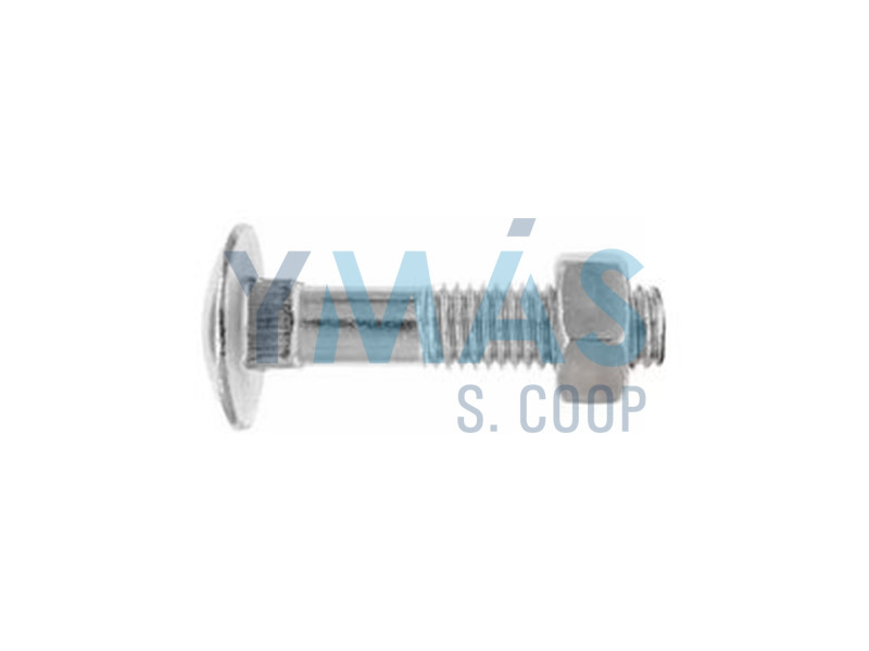 TORNILLO CUELLO CUADRADO DIN-603 6 X 70MM ZINCADO