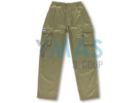 PANTALON TERGAL BEIGE T-48 488-PM-TOP             