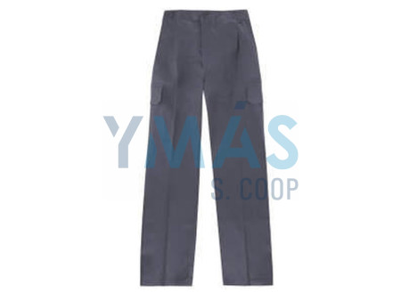 PANTALON GRIS T-42 MULTIBOLSILLOS                 