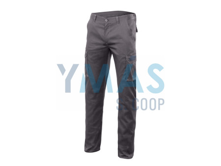 PANTALON GRIS ELASTICO T-44 240GRS STRECH