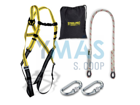 KIT ARNES ANTICAIDAS RESTRICCION + CUERDA 1,5M+ MOSQUETONES