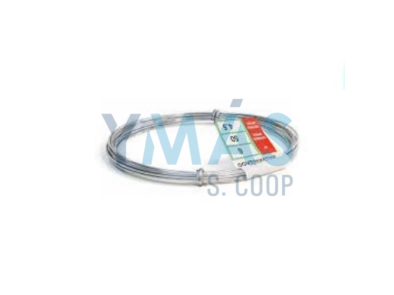 ROLLO ALAMBRE GALVANIZADO Nº8 1,2MM 3,3M 50GR