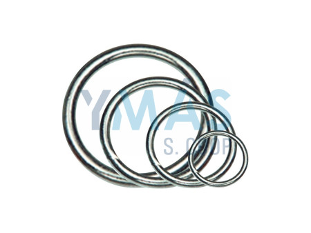 ANILLA SOLDADA 30 X 4MM GALVANIZADA