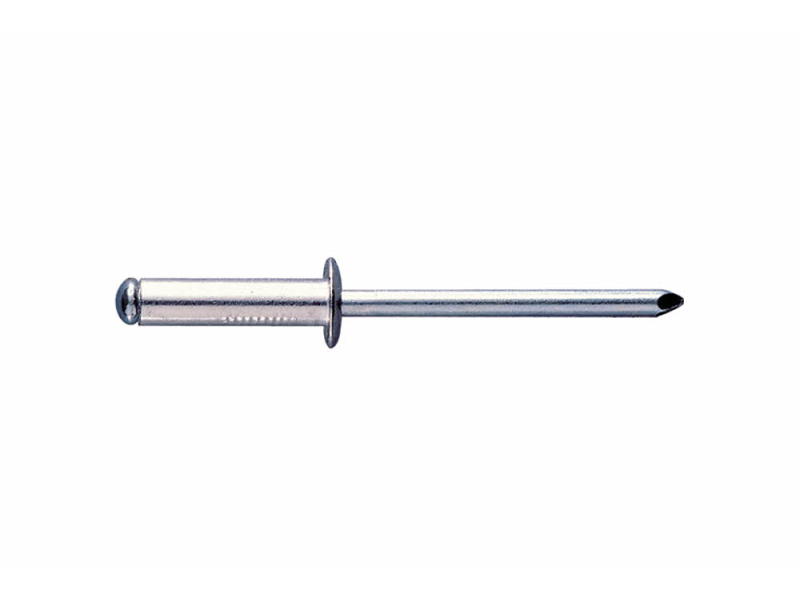 REMACHE CABEZA ALOMADA DIN-7337 ALUMINIO 3.2 X 10MM