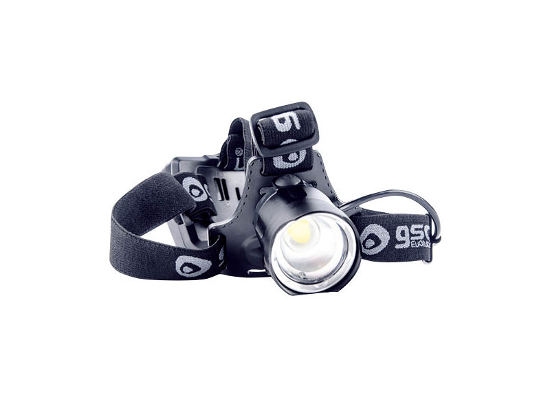 LINTERNA DE CABEZA LED CON ZOOM RECARGABLE USB 1000 LM