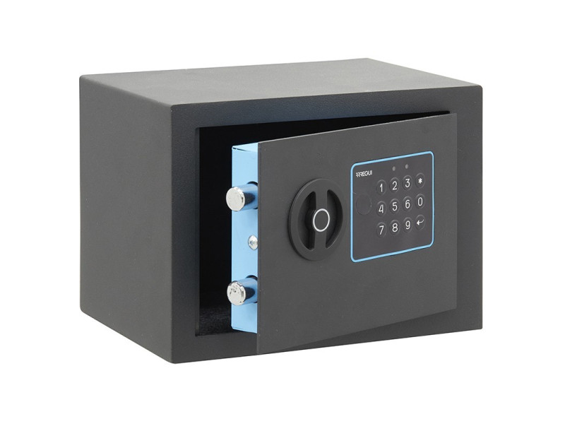 CAJA FUERTE ELECTTRICAS SOBREPONER GRAFITO 170 X 230 X 170MM