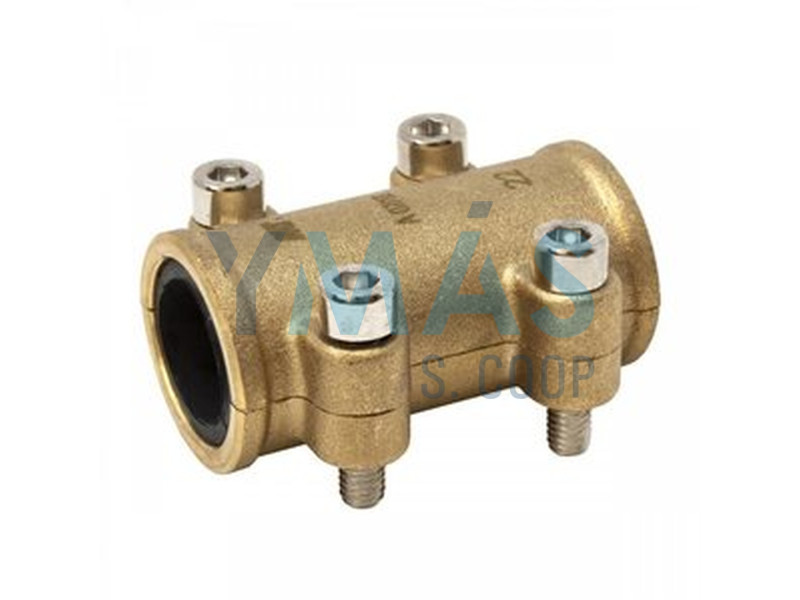 ENTRONQUE MACHO LATON SOLDAR - ROSCAR 22MM  X 1/2"