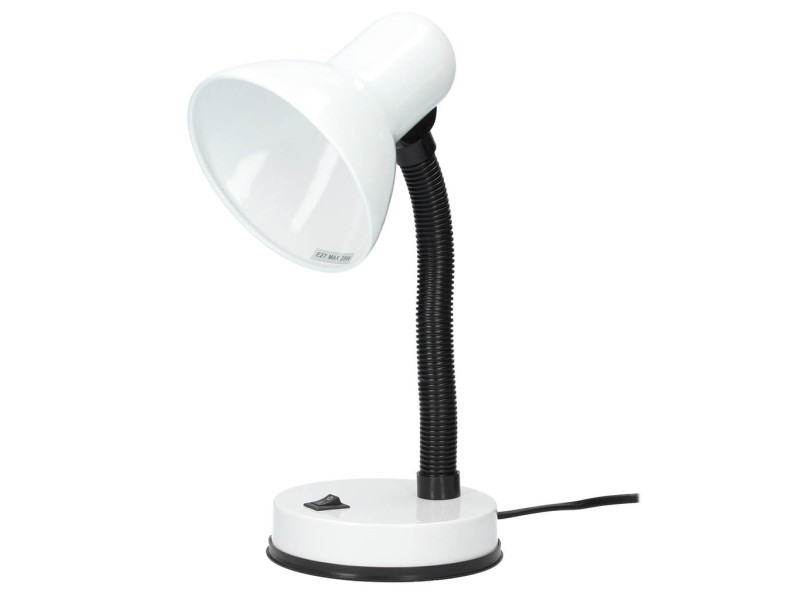 FLEXO SOBREMESA BELL E27 BLANCO
