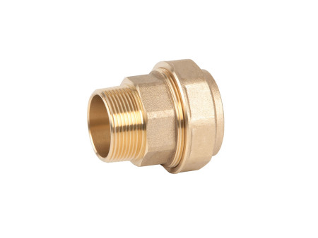 ENLACE LATON PARA POLIETILENO ROSCA MACHO 50 X 1.1/2"