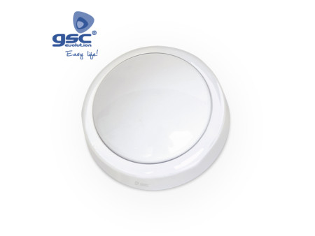 PUSH-LIGHT DE LED (LAMPARA DE PULSAR) LUZ FRIA 4 PILAS R6 (AA) 142 X 85MM