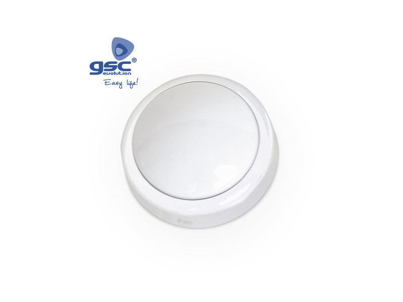 PUSH-LIGHT DE LED (LAMPARA DE PULSAR) LUZ FRIA 4 PILAS R6 (AA) 142 X 85MM