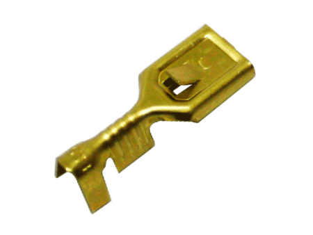 TERMINAL FASTON HEMBRA DESNUDO CON RETENIDA 6.3/1-2.5