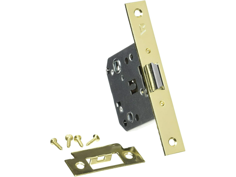 PICAPORTE UNIFICADO DE 70 LATONADO E3505/50 CANTO CUADRADO